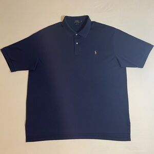 Men’s Big & Tall Polo by Ralph Lauren Navy Blue Size 3XLT